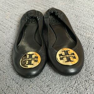 Tory Burch women’s black flats size 7.5